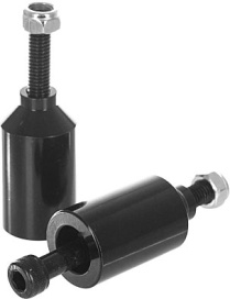 Пеги BLUNT Alu Pegs set of 2 Black