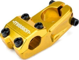 Вынос BMX Mission Control Top Load 50mm Gold