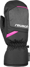 Варежки REUSCH BENNET R-Tex XT Jr Black-Melang-Pink